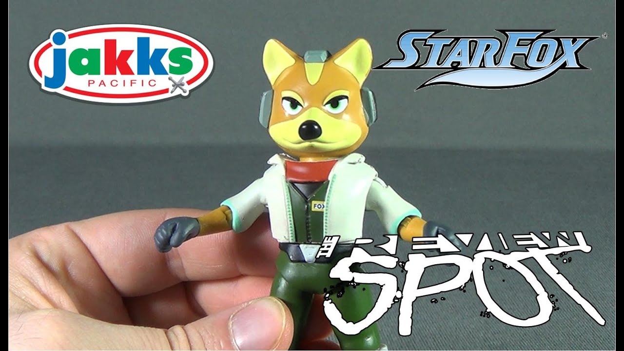 Toy Spot - Jakks Pacific World of Nintendo Series 1-3 StarFox Fox McCloud