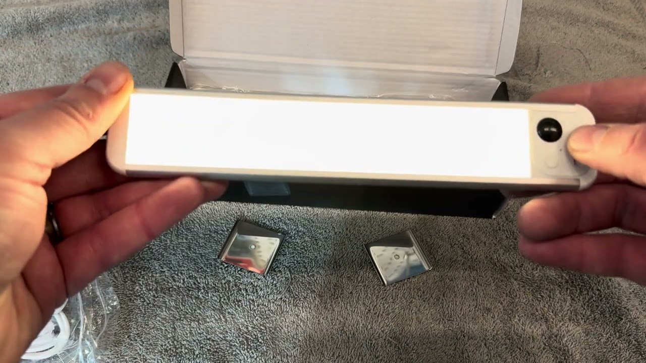 RUIKORING Under Cabinet Lighting Open box and Review