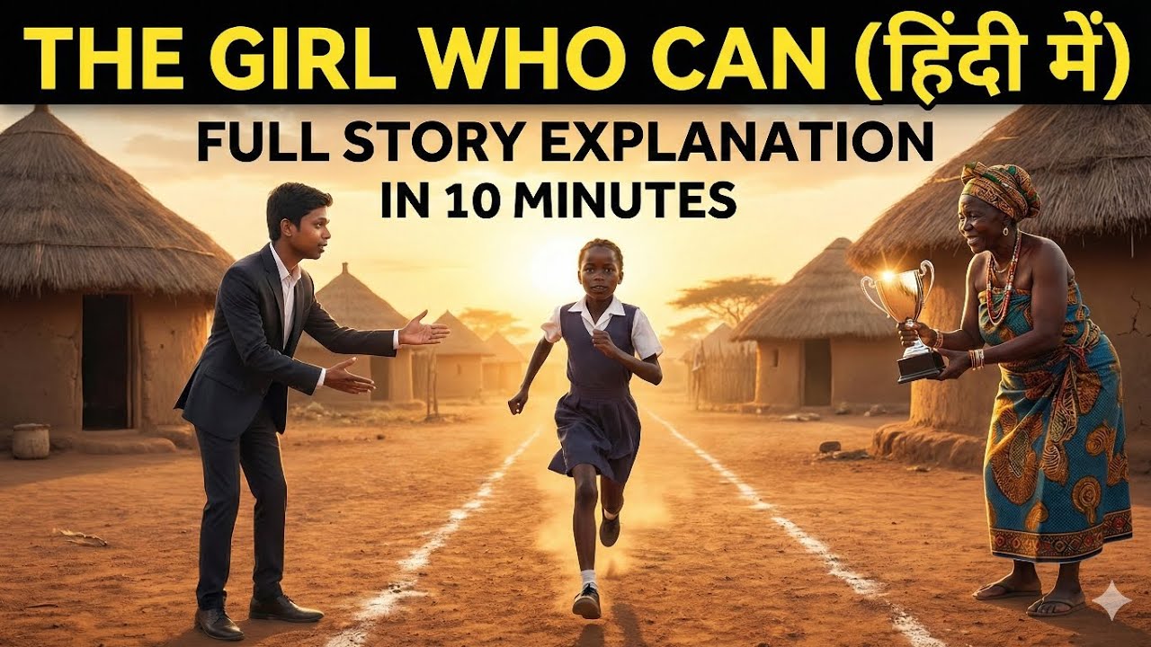 The Girl Who Can in Hindi | Full Story Summary | Ama Ata Aidoo | ICSE Class 10 | Motivation