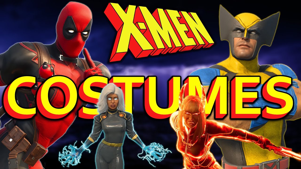 The Costumes of Midnight Suns: X-Men