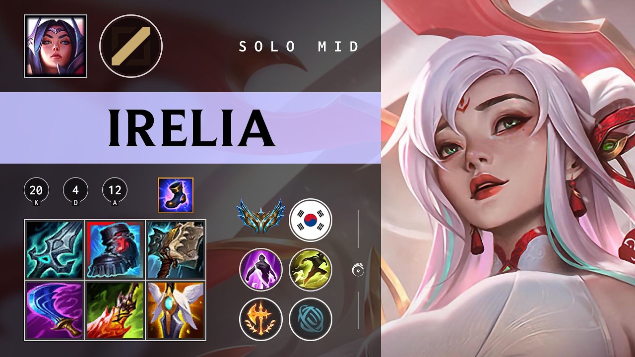 Irelia Mid vs Orianna - KR Challenger Patch 26.05