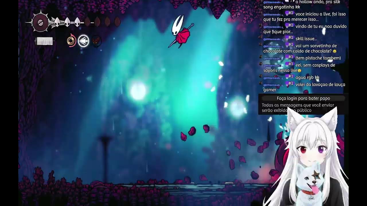 Hollowknight Silksong Demorou mais foi