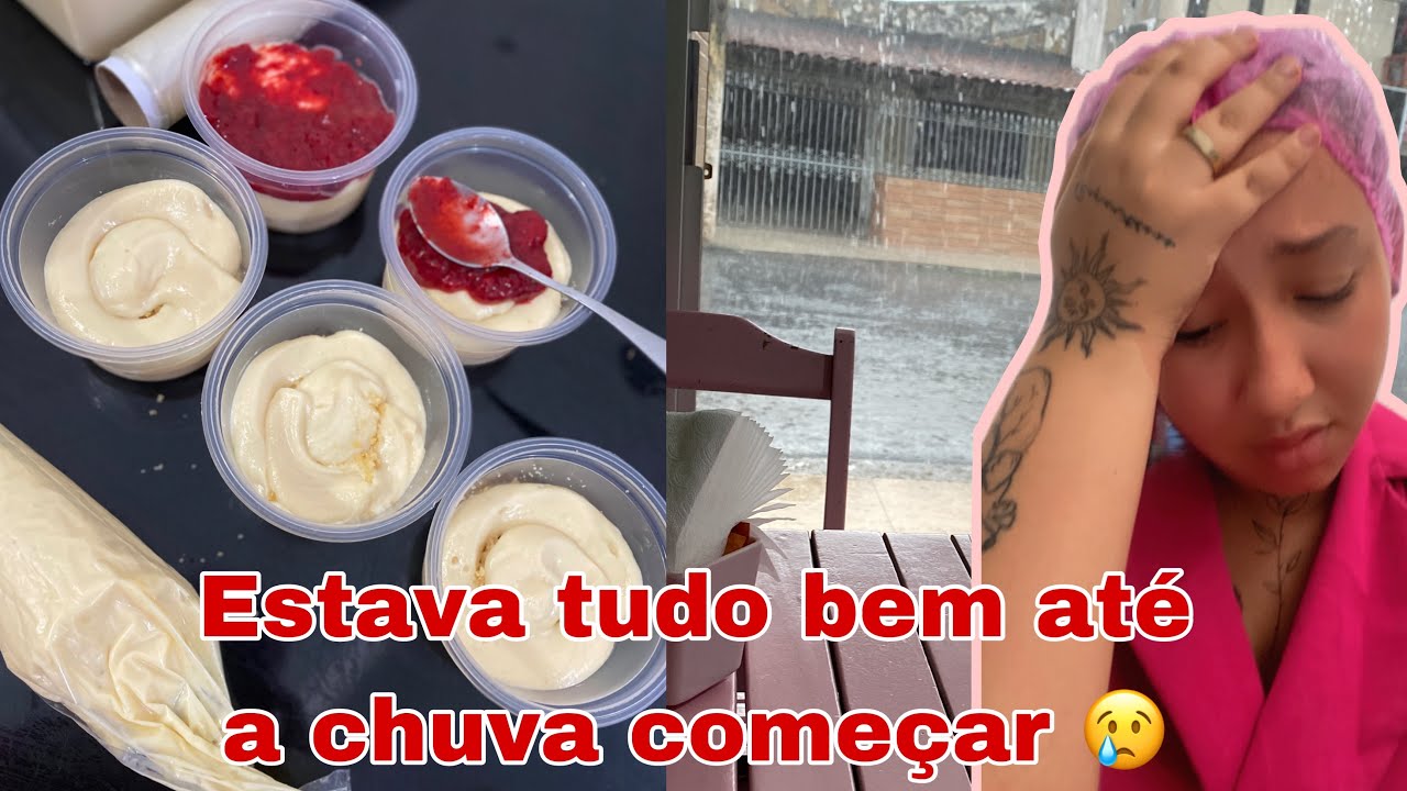 Dia fraco na loja + produção + a cozinha alagou 😞