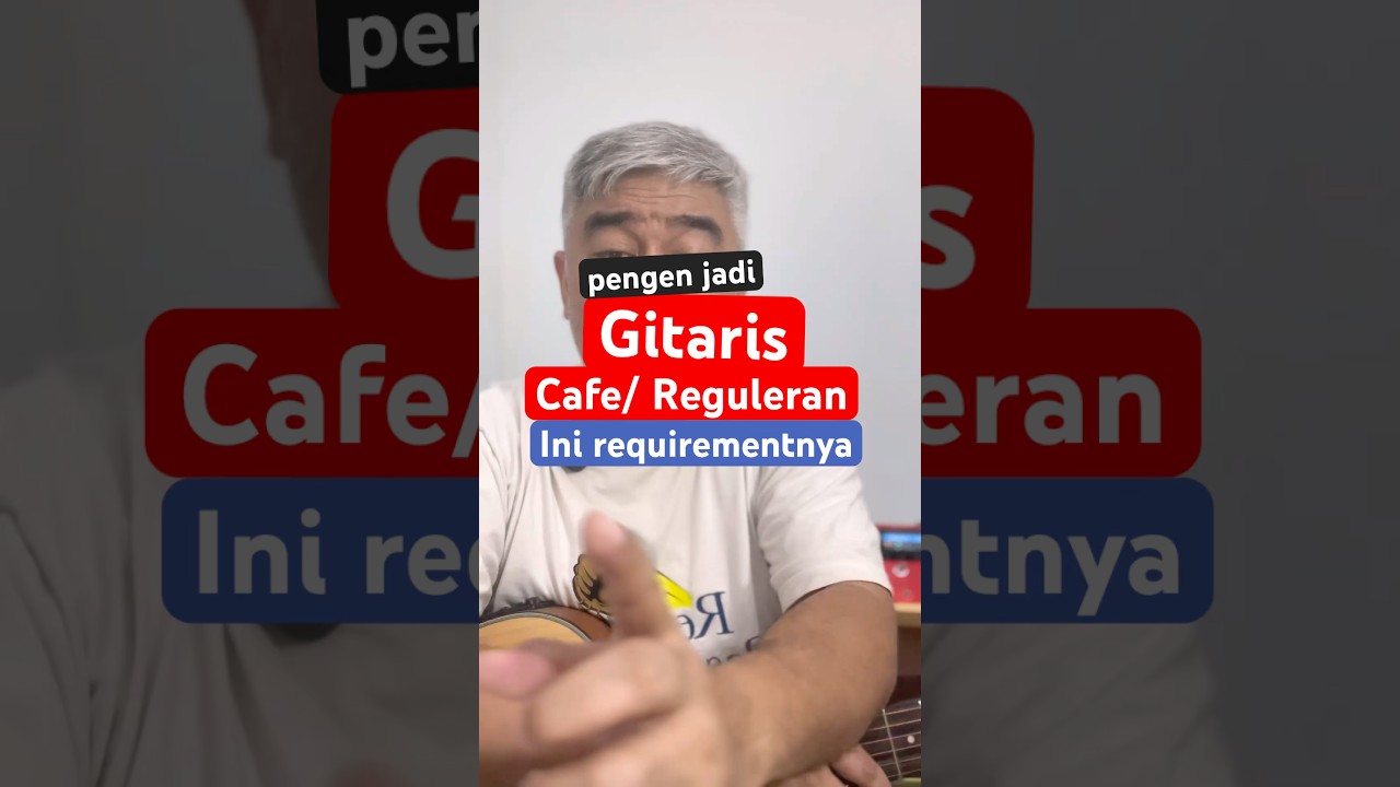 Requirement GITARIS CAFE/ Reguleran