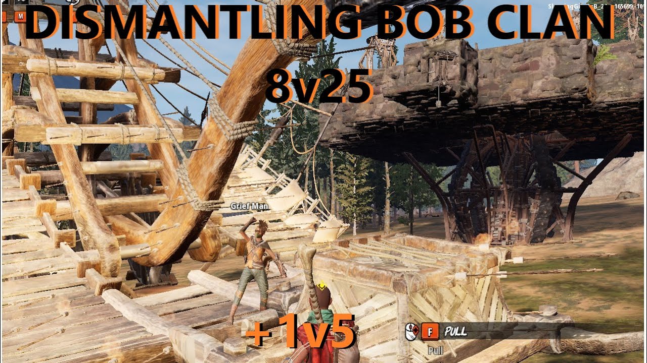 Last Oasis S4 PvP | 8v25 DISMANTLING CHUDDS w/GT7