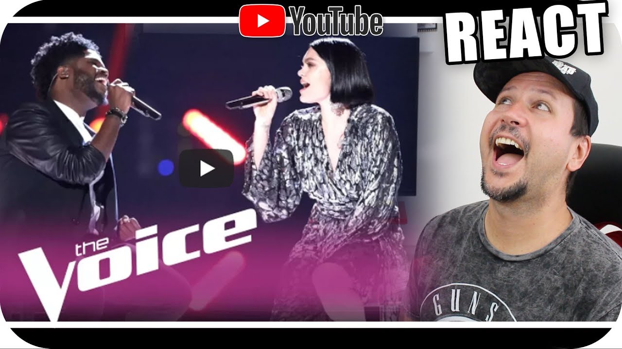 JESSIE J & DAVON FLEMING - Uma Aula De Canto - Marcio Guerra Reagindo Live Music React hip Hop Pop