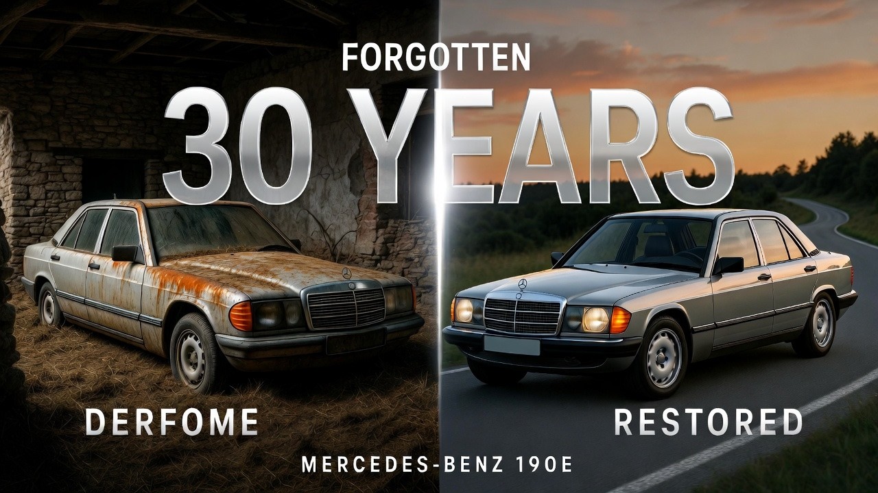 Forgotten 30 Years |1980s Mercedes-Benz 190E Resurrection