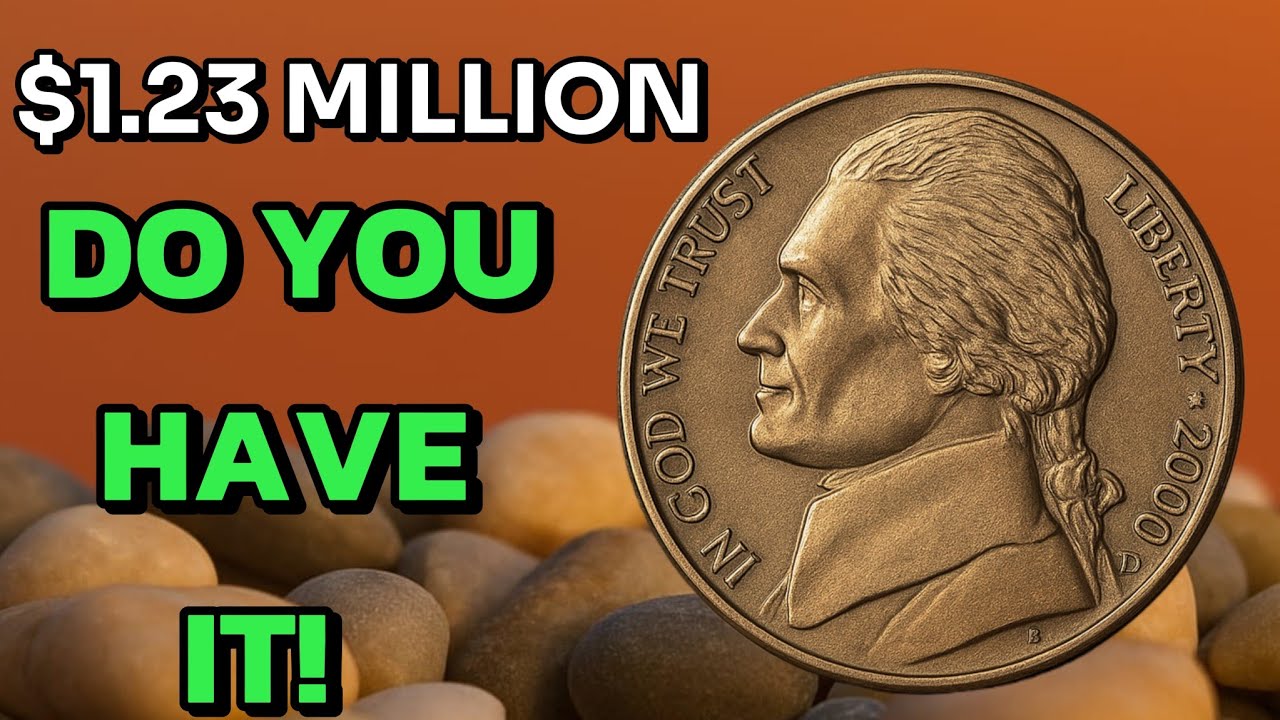 2000 D Jefferson Nickel Rare Errors & Big Money Value