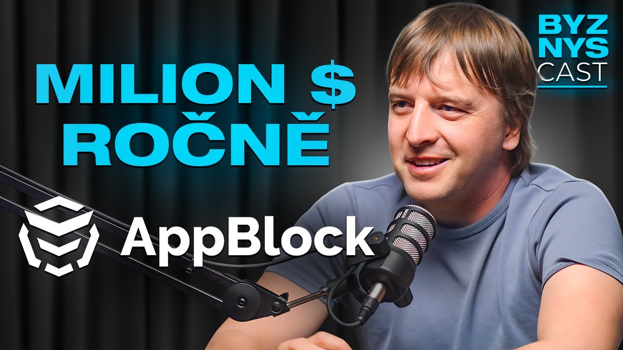 Jak se tvoř&iacute; &uacute;spě&scaron;n&aacute; mobiln&iacute; aplikace? Miroslav Novostvětsk&yacute; o AppBlock | BYZNYScast