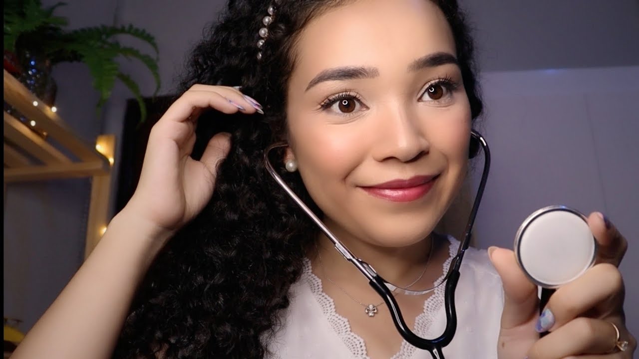 ASMR CHECK-UP MÉDICO 👩🏻‍⚕️🏠