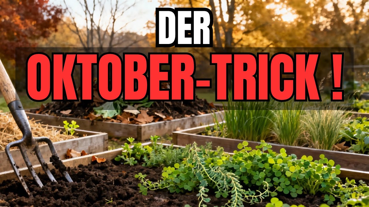 Oktober Garten Trick: Jetzt Beete vorbereiten für Frühling & Rekordernte!