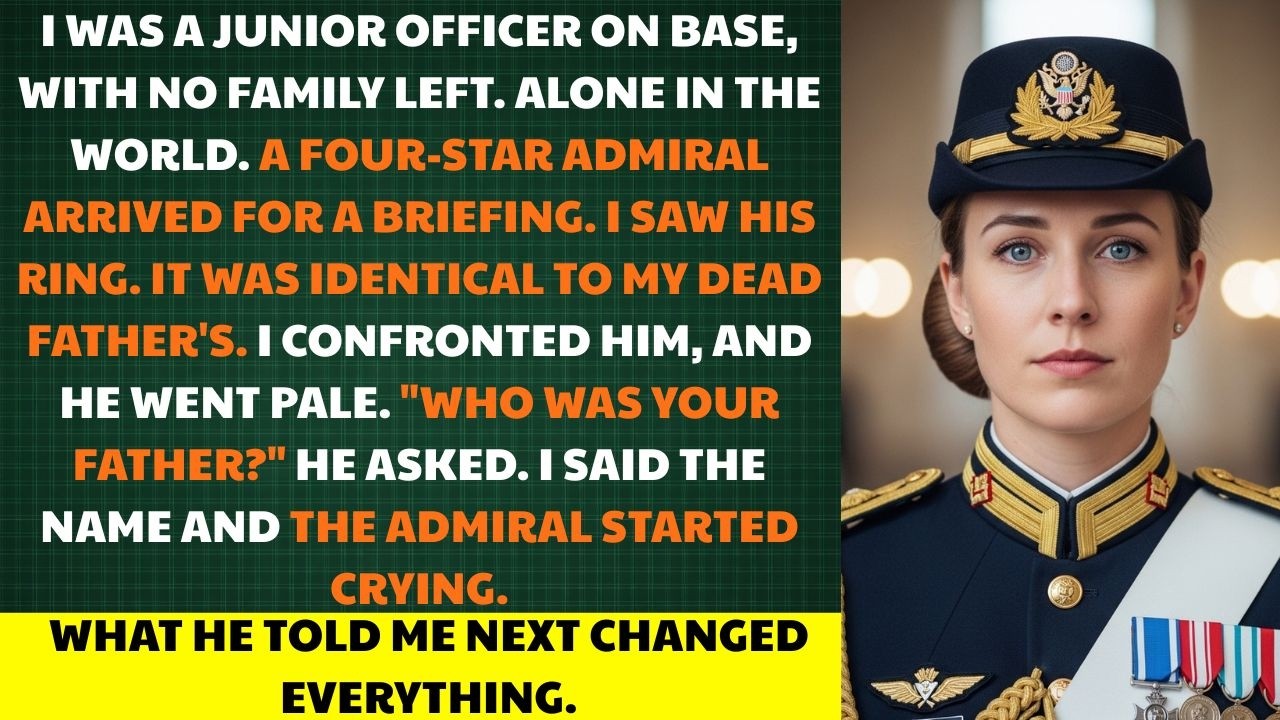 I Saw an Admiral Wearing My Dead Father’s Ring — What He Told Me Changed Everything