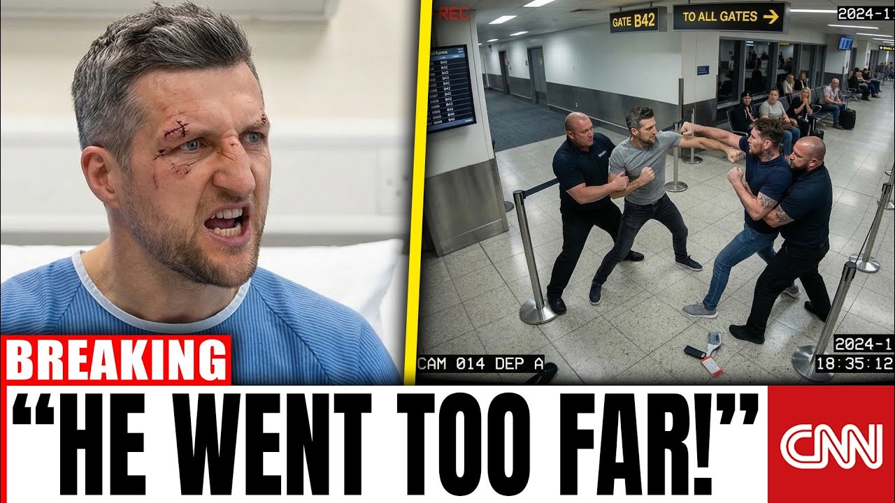 CHAOS ERUPTS: Darren Till ATTACKS Carl Froch at Airport!