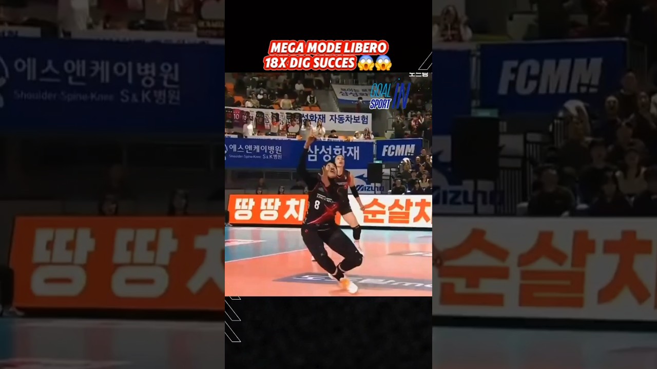 Mega mode libero, Dig Sukses Redsparks VS Hyundai Hillstate #megawatihangestri #ligavolikorea