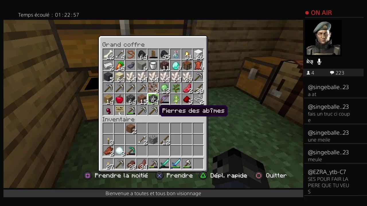 Minecraft:battle builds survie abos attention de bien respecter les regles!!!!