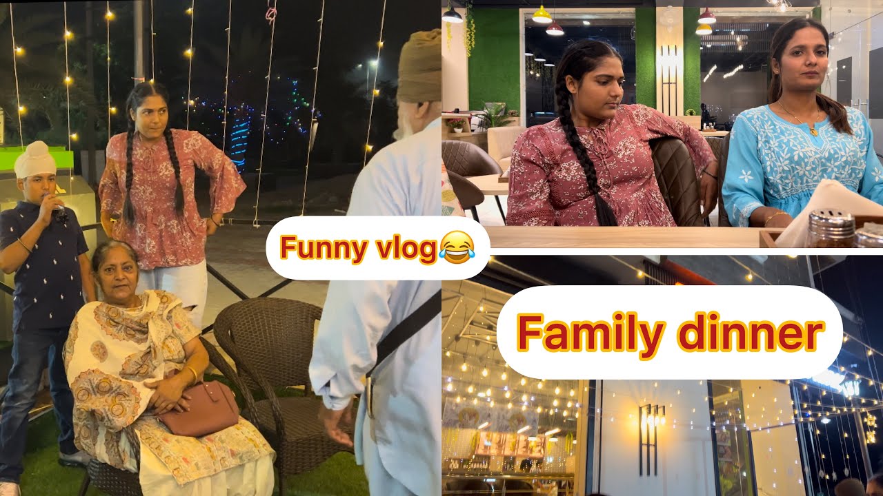 Family dinner with T 20 restaurant