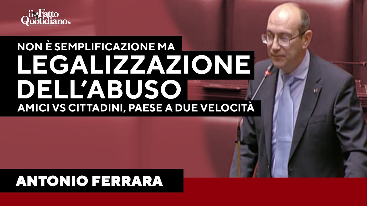 Semplificazione, il sarcasmo di Ferrara (M5S): 