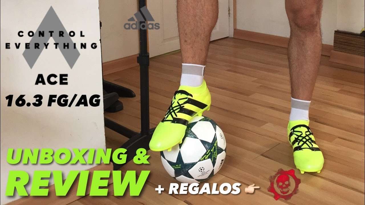 ADIDAS ACE 16.3 FG/AG | UNBOXING & REVIEW |
