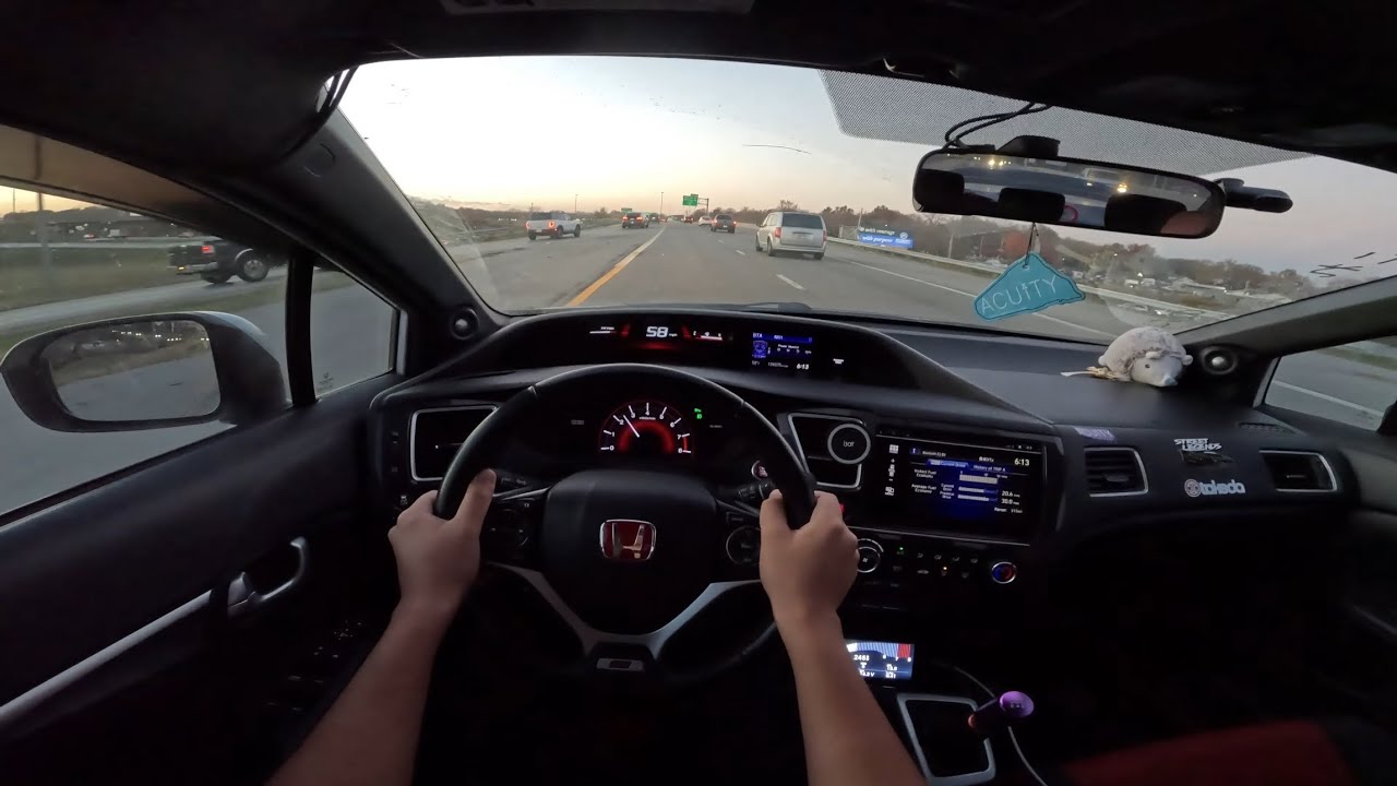 POV | YOUR A BARBER 💈 DRIVING BACK HOME | EVENING DRIVE 