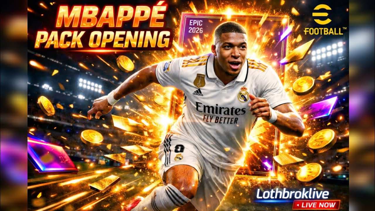 Lothbrok is Live | Mbappe Pack Opening | eFootball | Tamil