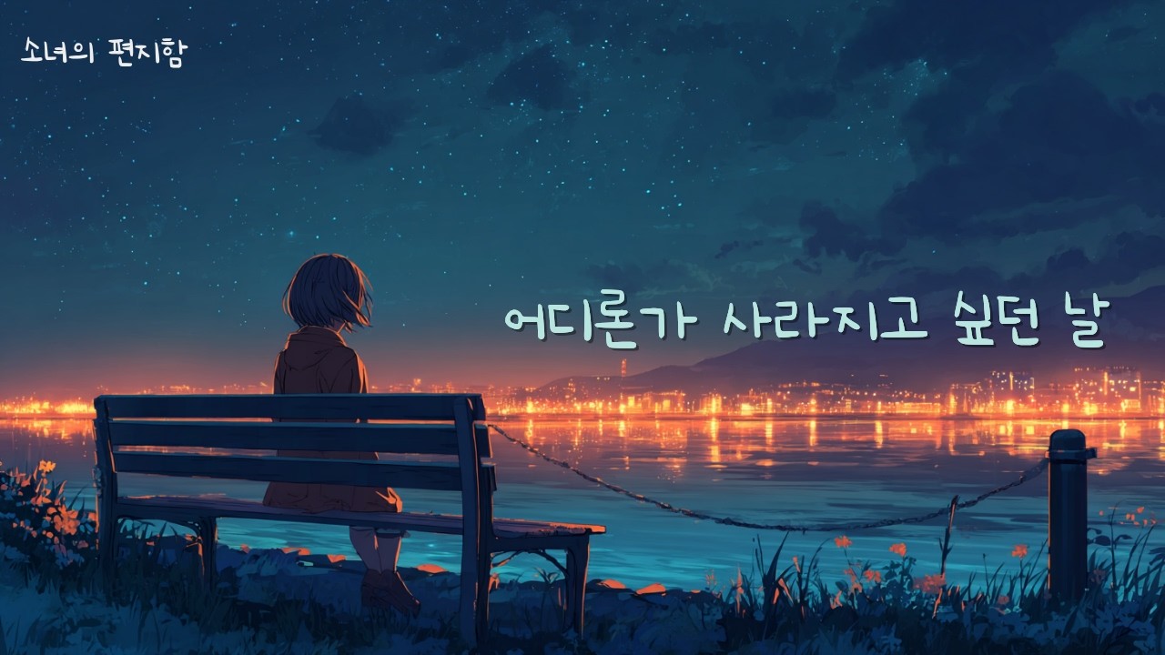 어디론가 사라지고 싶던 날 - 그냥 잠깐 사라지고 싶었어