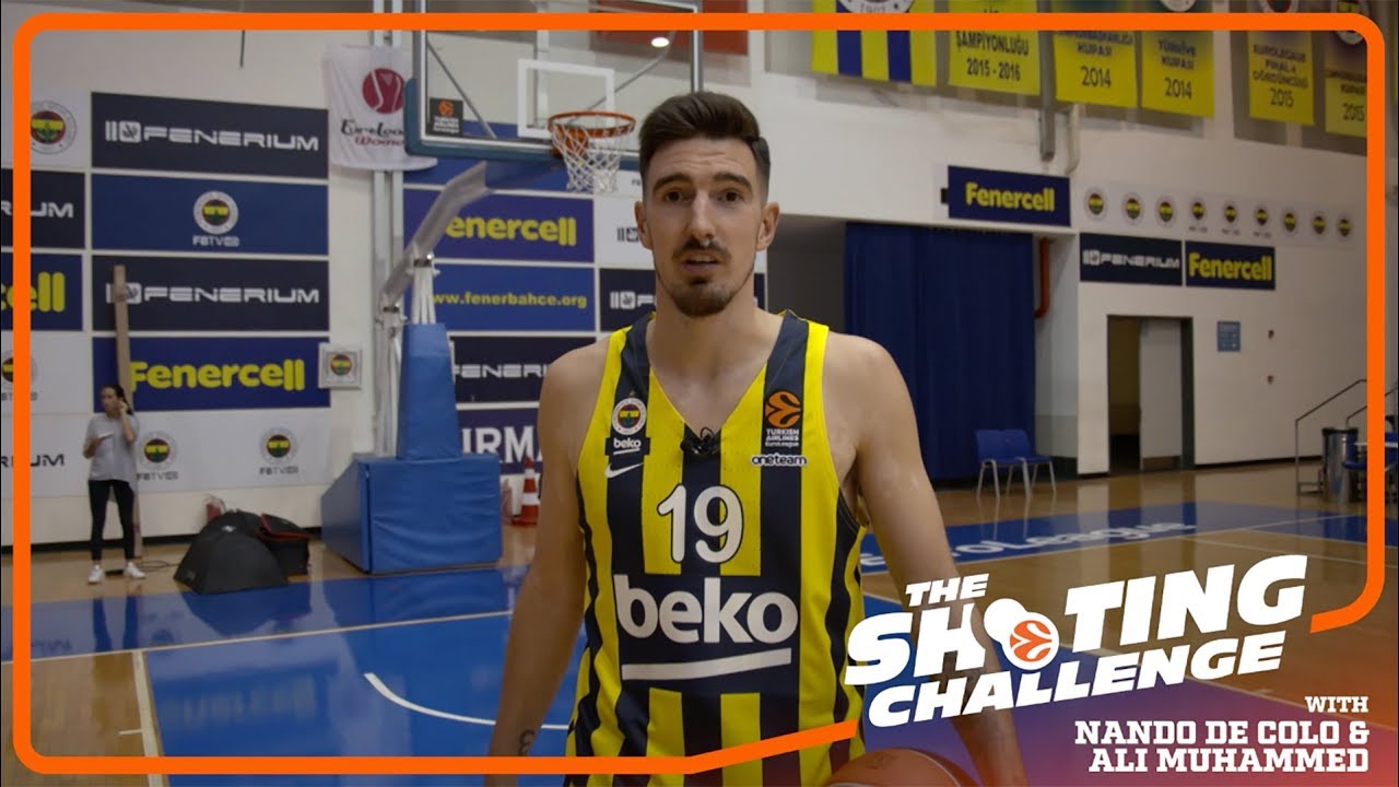 Shooting Challenge: Nando De Colo & Ali Muhammed, Fenerbahce Beko Istanbul