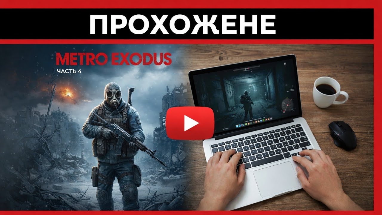 Прохождение метро исход на MacBook air М1 часть 4