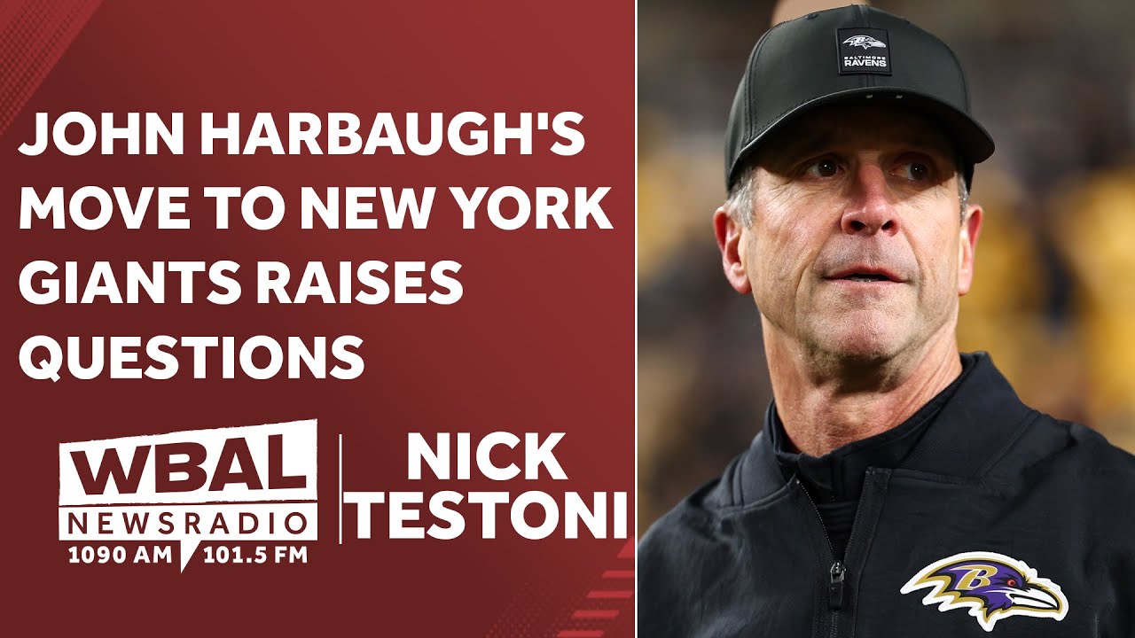 Sportsline with Nick Testoni: John Harbaugh's potential move to Giants raises questions