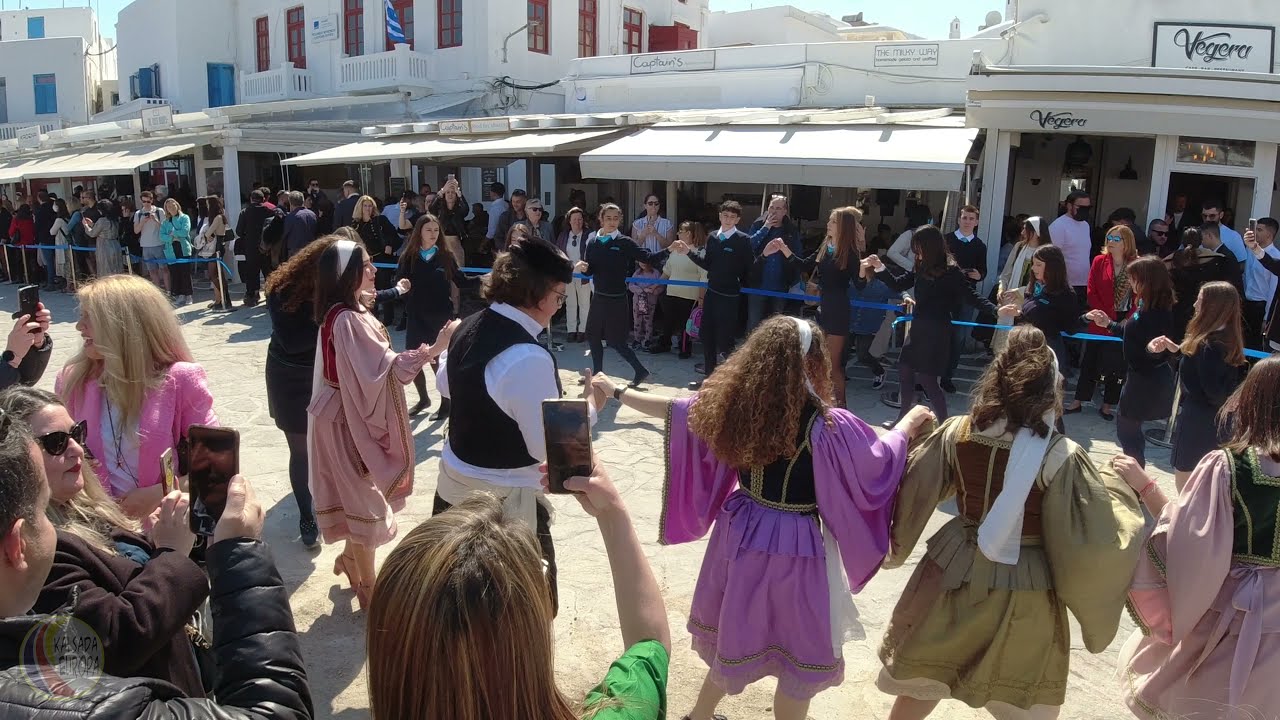 201st Anniversary of Greek Independence Day (Mykonos) - PART3