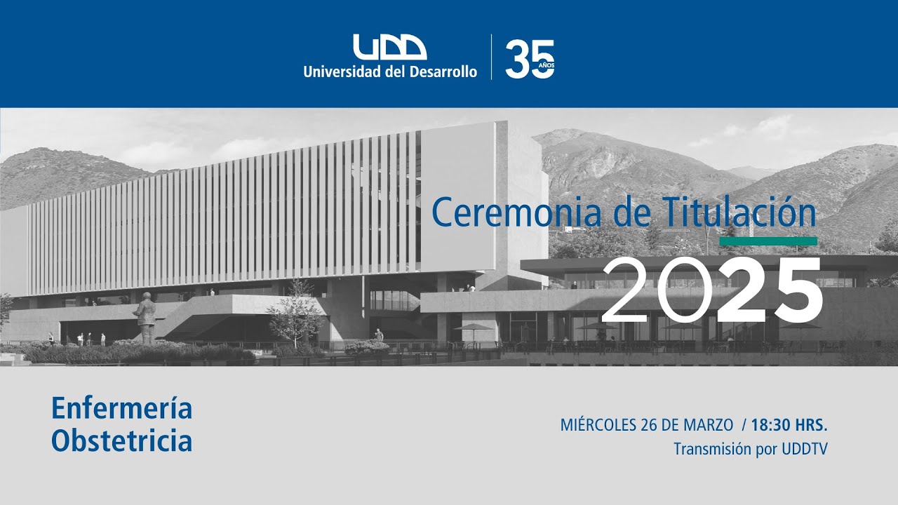 Ceremonia de Titulación | Enfermería y Obstetricia | Sede Santiago