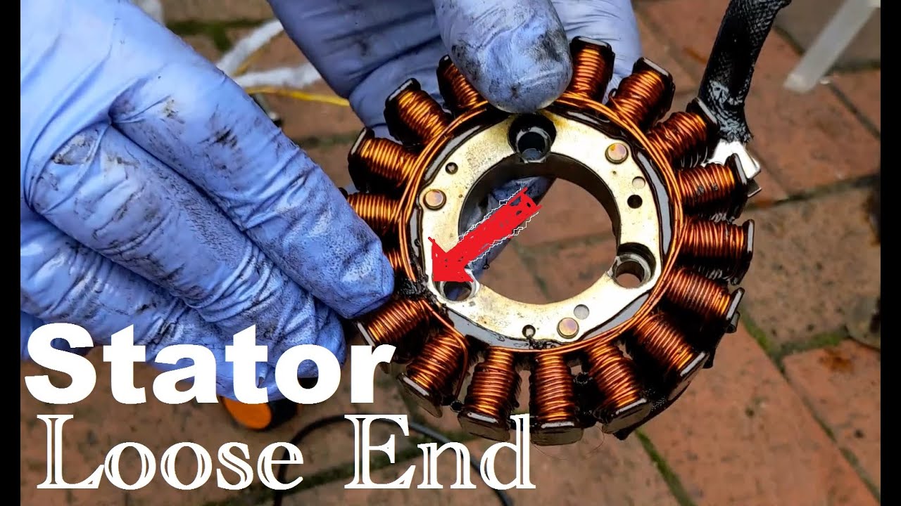 Motorcycle Battery Not Charging ??  Stator Rewinding, Bike Charging System