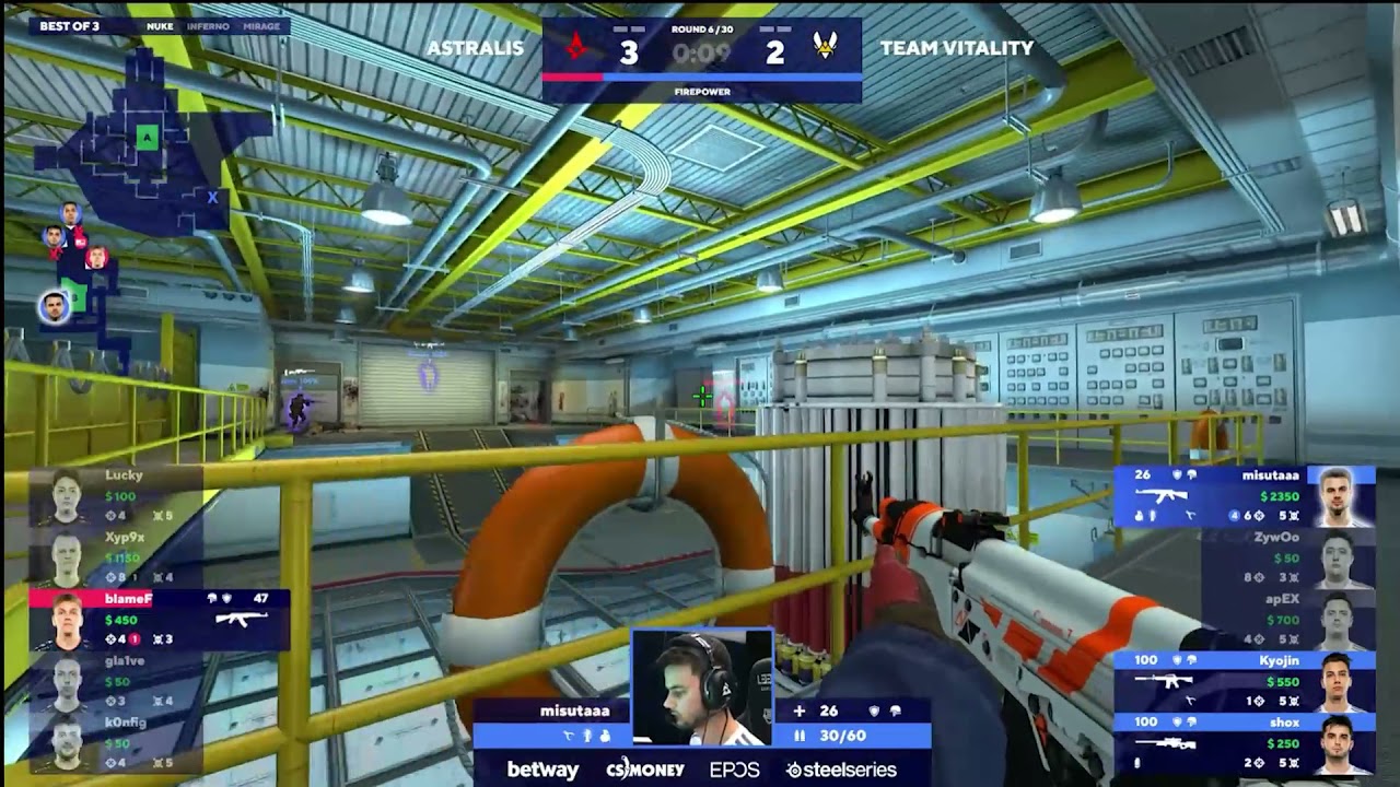 Misutaa with a massive 4k | Astralis Vs Vitality