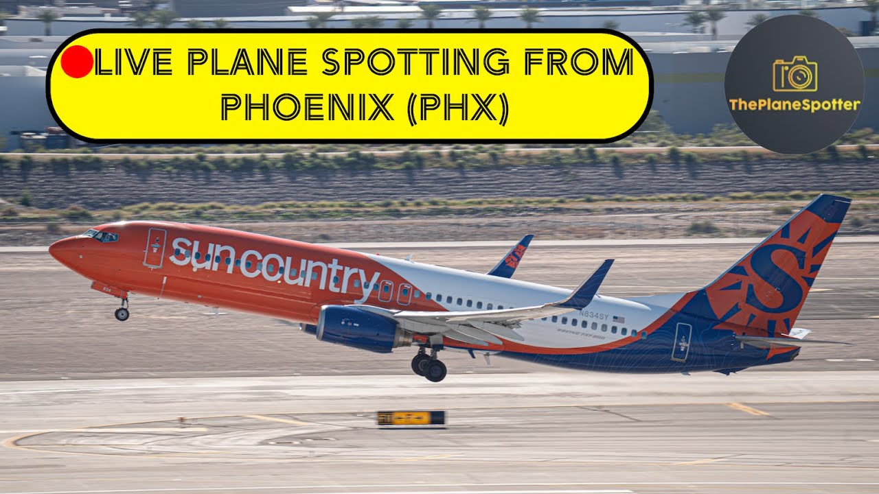 🔴LIVE | Phoenix Sky Harbor International Airport (PHX) ✈️ Departures & Arrivals | 12/17/25