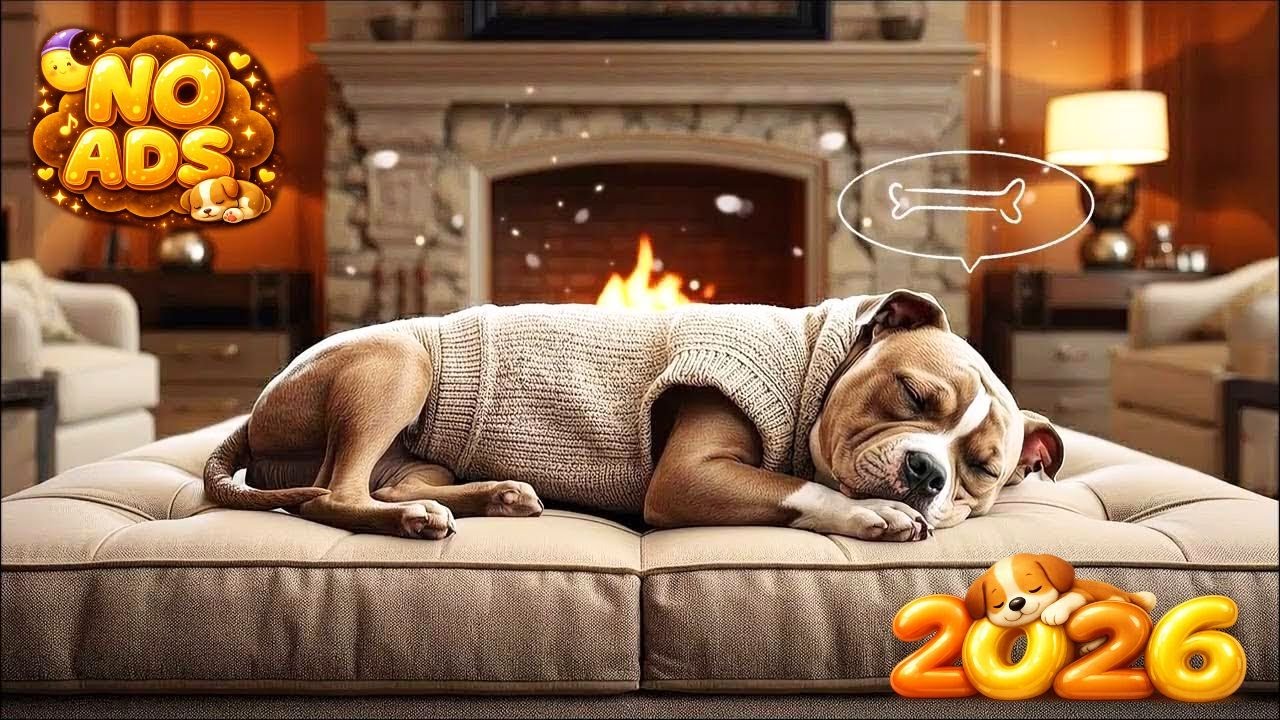 12 Hours of Anti-Anxiety Music for Dogs 🦮Healing Music for Dogs 🌈 No Ads