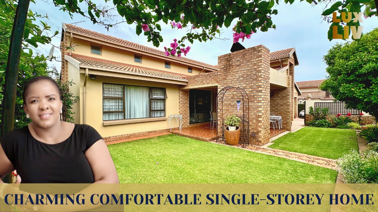 A Charming Comfortable Single Storey Home in Centurion Golf Estate