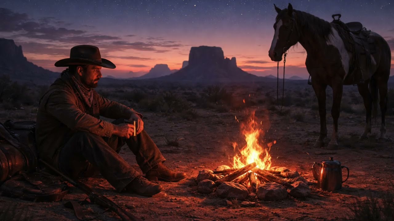 Cowboy Western Music, Chill Playlist Car Music