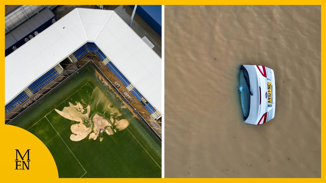 Dramatic video shows scale of flash flooding in south east England