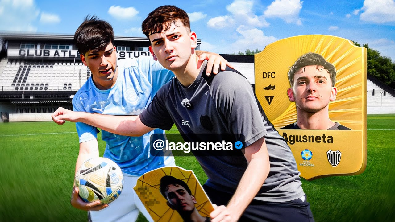 ¿QUE TAN BUENO ES AGUSNETA JUGANDO AL FUTBOL?