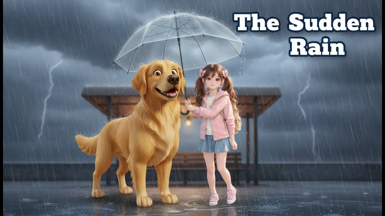 Marky Paws Stories - The Sudden Rain: The Luck of Marky Paws