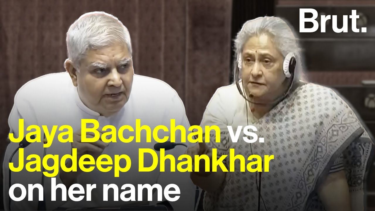 Jaya Bachchan vs. Jagdeep Dhankhar on her name