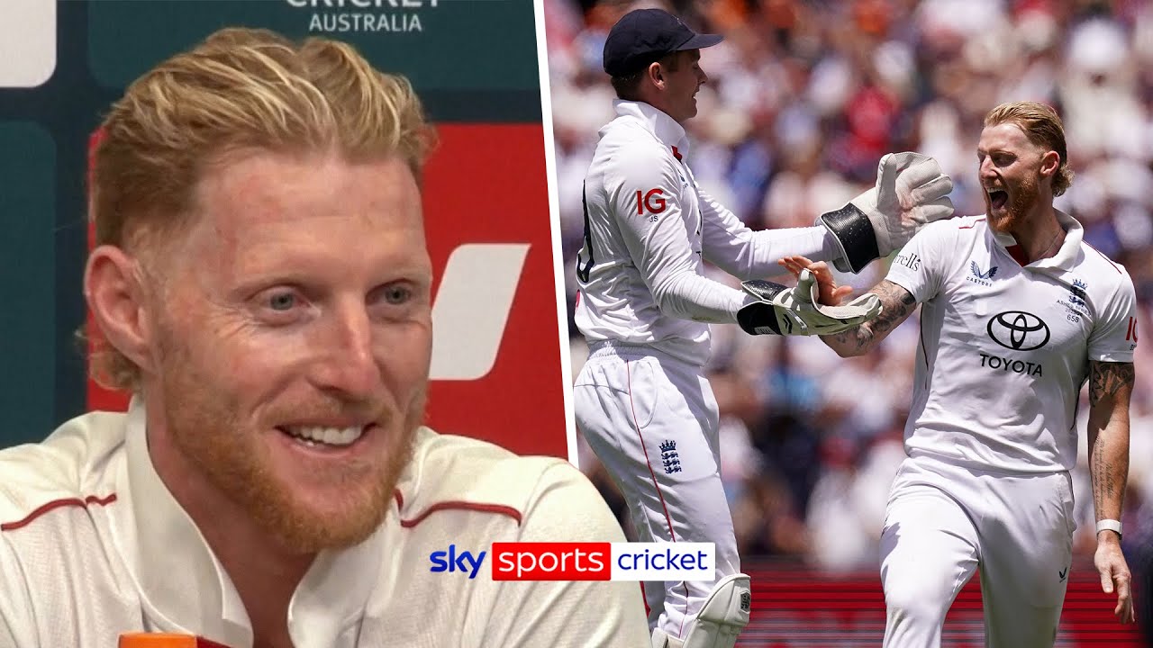 Ben Stokes reacts to historic England win in Australia! | 