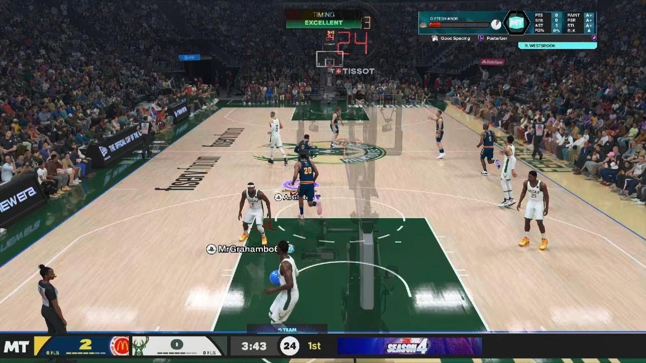 Westbrook & The Three Bigs Lead 4th Quarter Rally