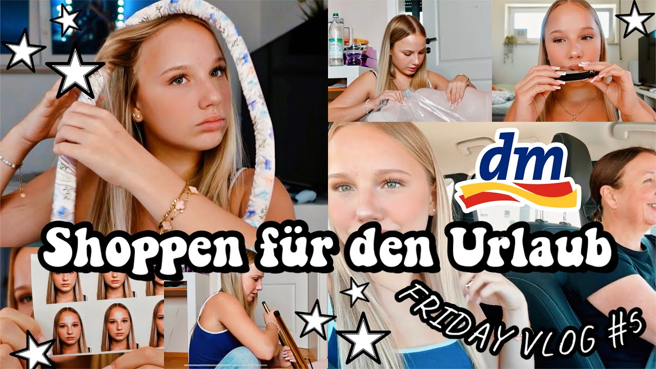 XXL FRIDAY VLOG 🌞 Shopping, DM Haul & Urlaubs-Vorfreude | Hey Isi