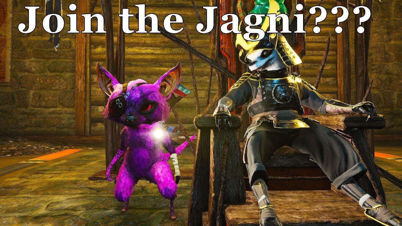 What happens if you ally with the Jagni in Biomutant