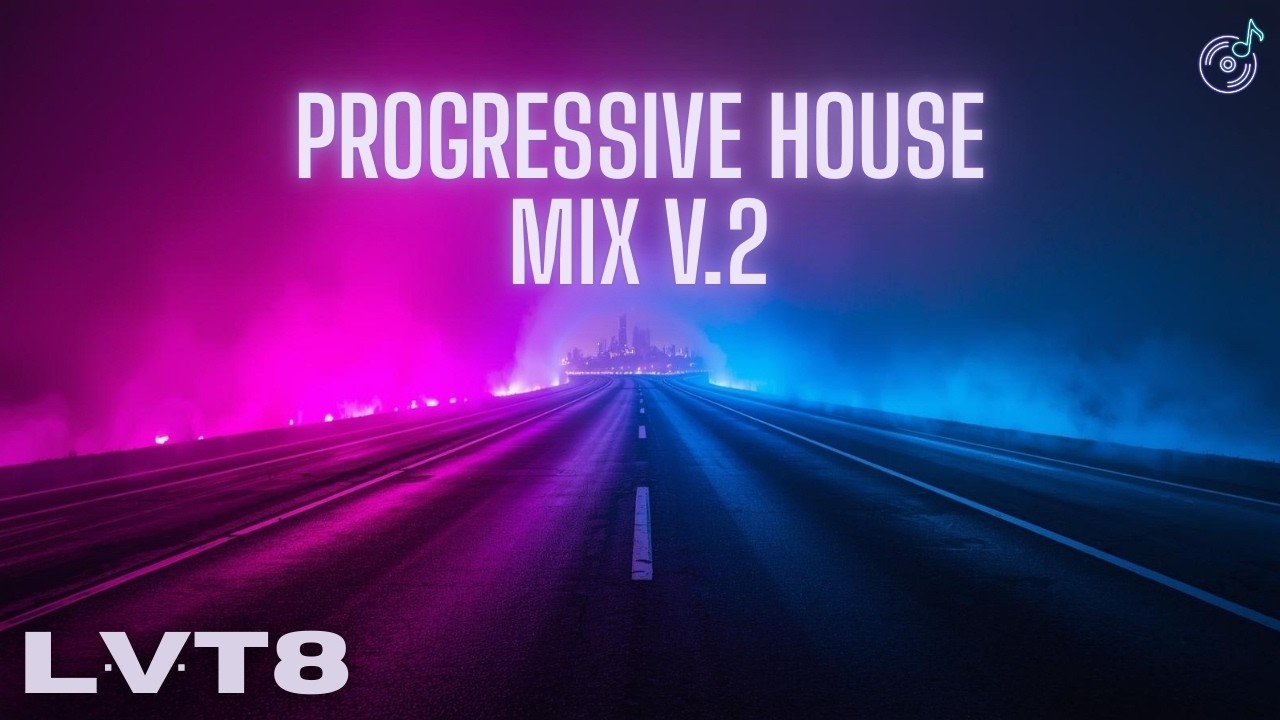 Neon Highway Orbit | Chill Progressive / Sunset Progressive Playlist for City Lights After Dark