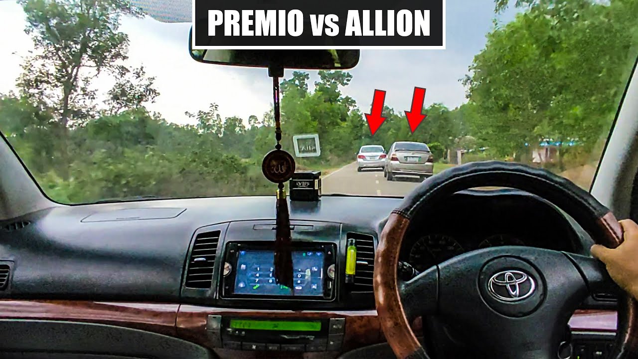 Premio vs Allion vs Corolla | A Fun Chase