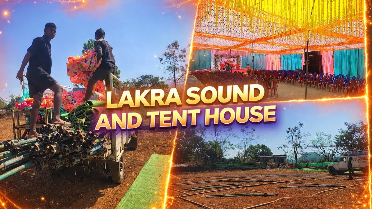 Building Tent 🥳🙌 Part-1 // लोटापानी // lakrasoundandtenthouse ♥️// khaby sasta Vlogs....