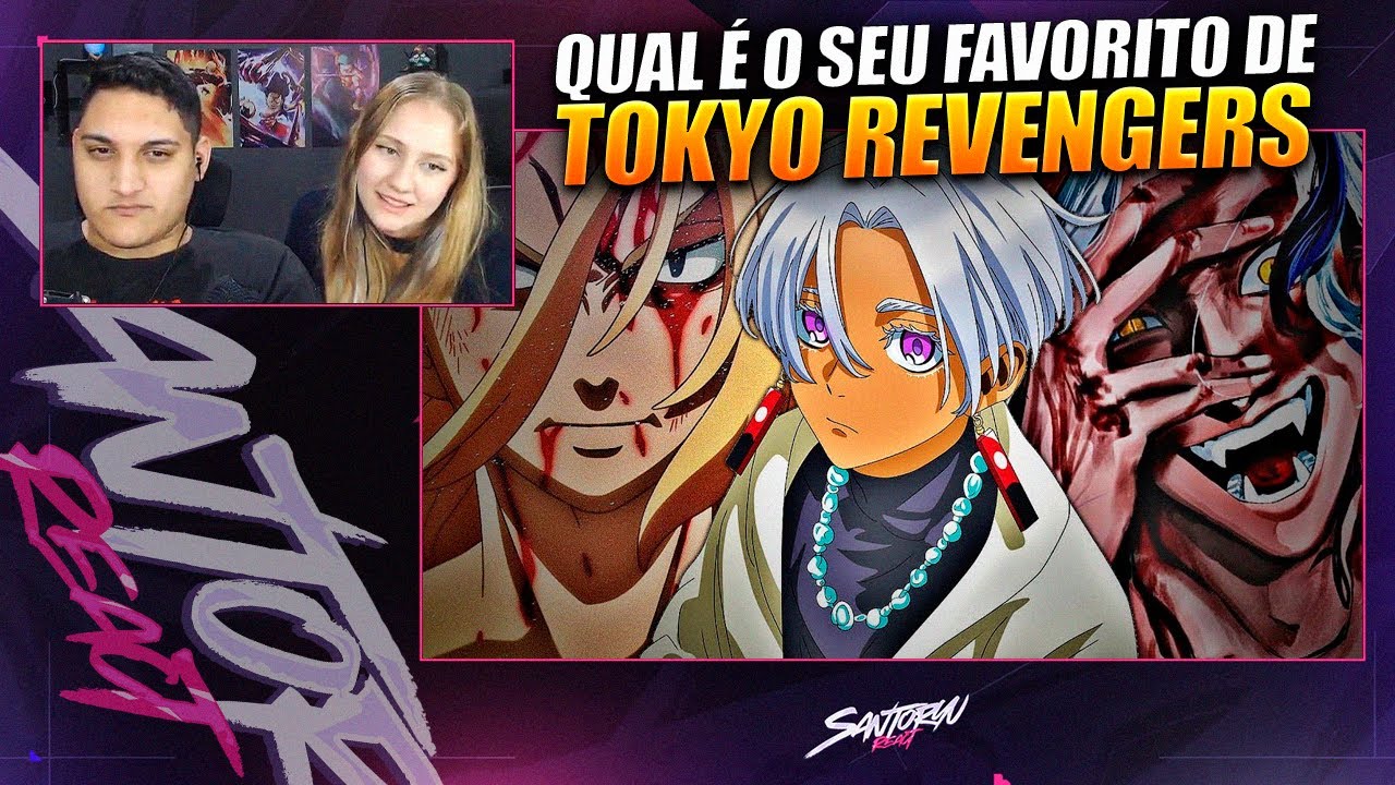AS INCRIVEIS MITAGENS EM TOKYO REVENGERS | ‹3 TEMPORADA› - REACT EM CASAL