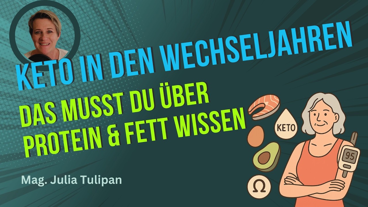 Keto in den Wechseljahren: DAS musst du über Protein & Fett wissen (Nie wieder Müdigkeit!)