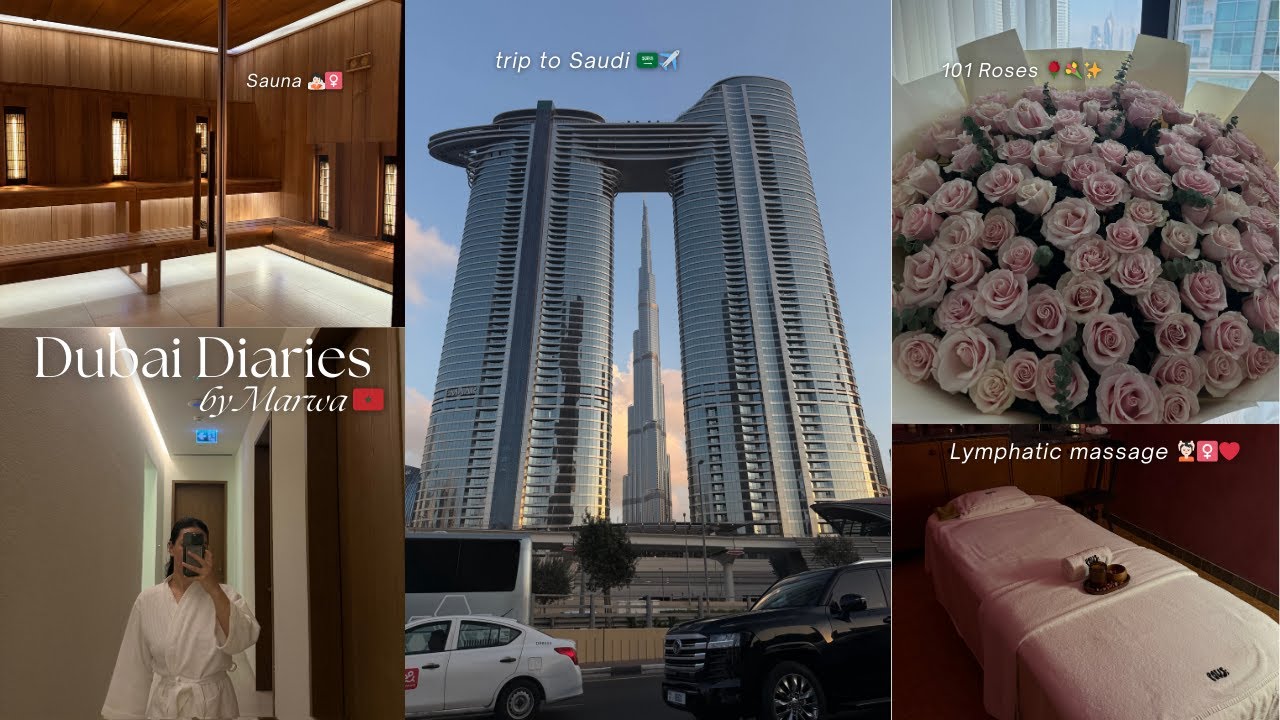 Vlog: Zara Haul , Lymphatic Massage, coffee date ...💆🏻‍♀️​☕​💞​😱​شوية تمشي 🇸🇦​​✈️​ 🇲🇦 عليا الطيارة